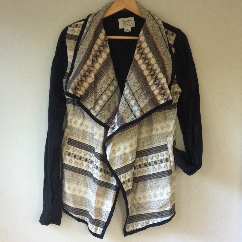Lucky Brand Open Front Cardigan